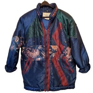 80s/90s FORELLI Coat Size 14/16 Women's Plus Size